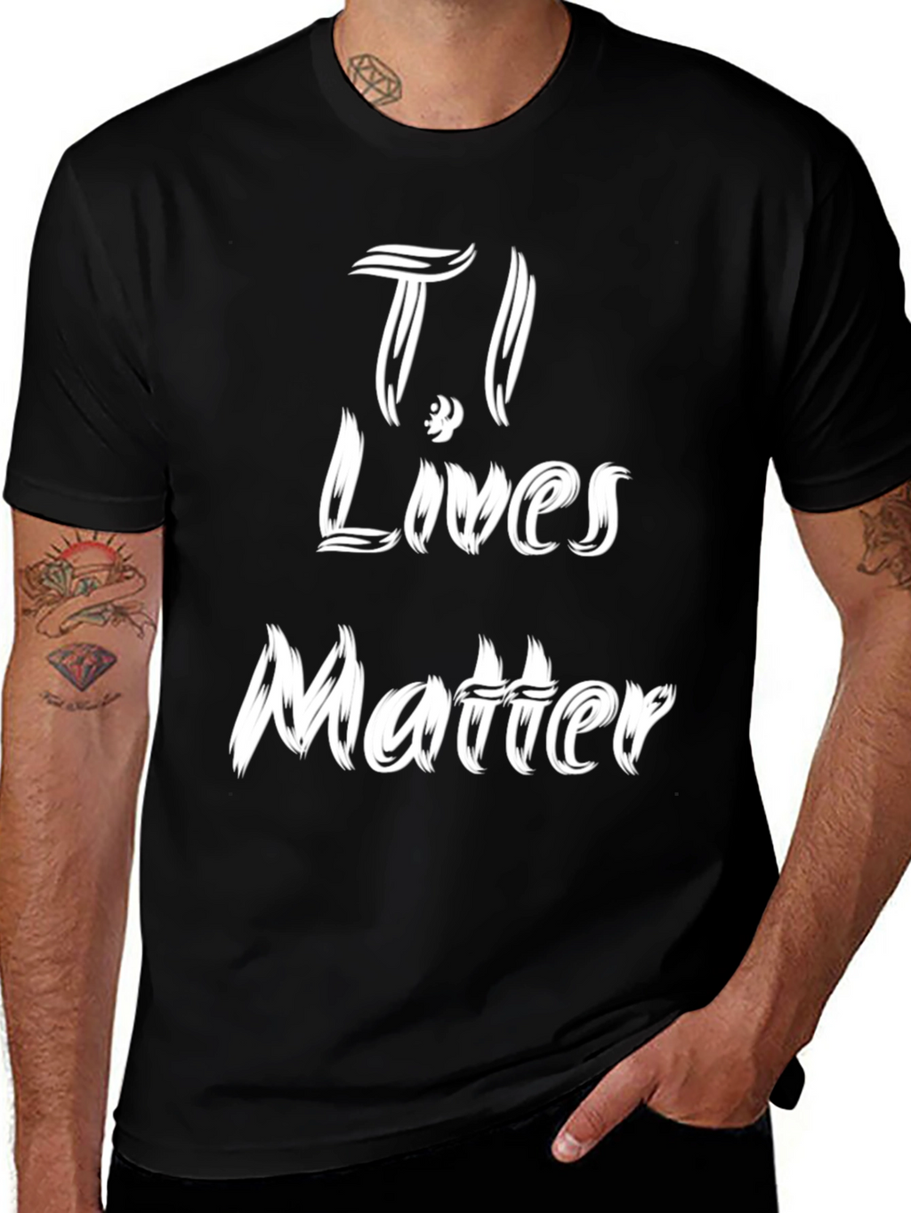 T.I. Lives Matter Black Graphic Tee