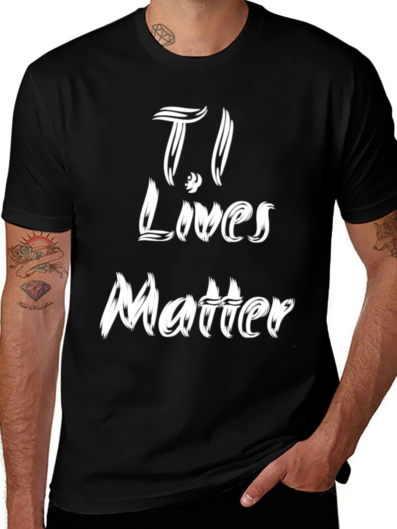T.I. Lives Matter Black Graphic Tee