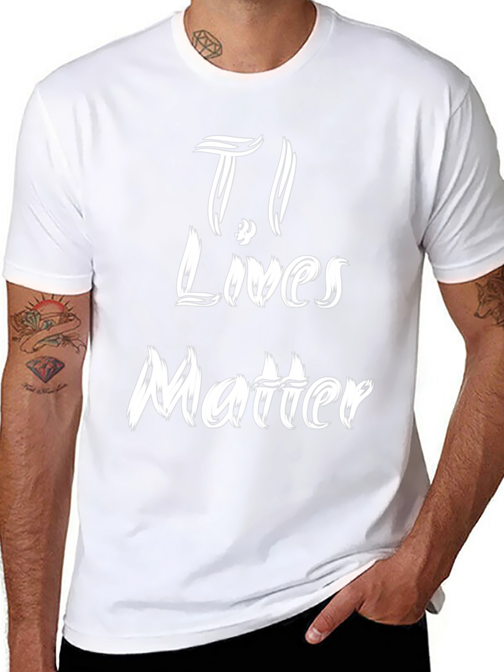 T.I. Lives Matter Black Graphic Tee