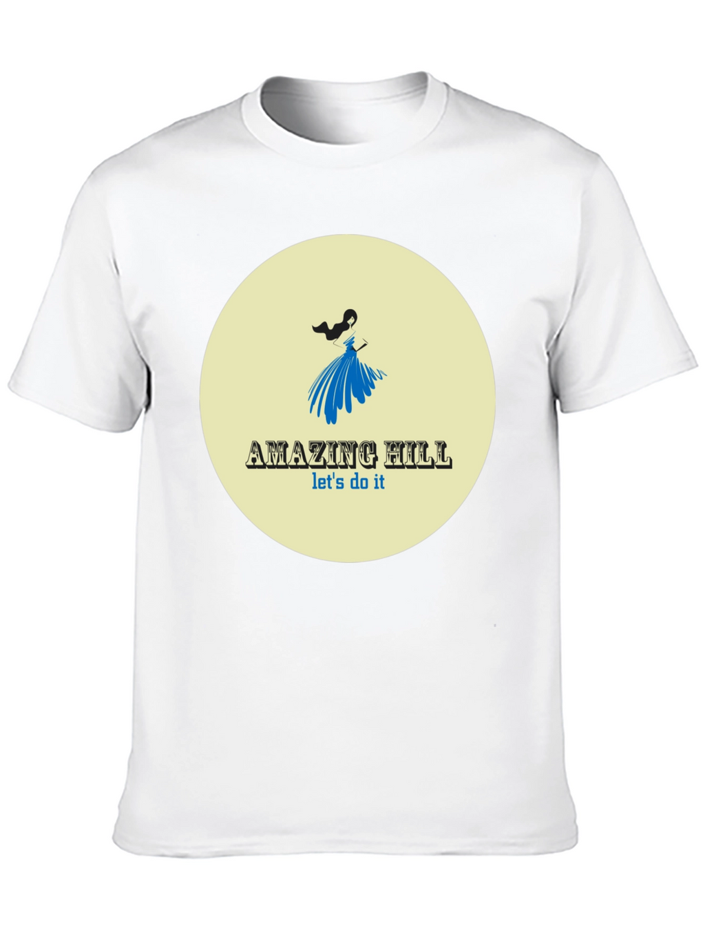 Amazing Hill T-Shirt Black Stylish Graphic Tee
