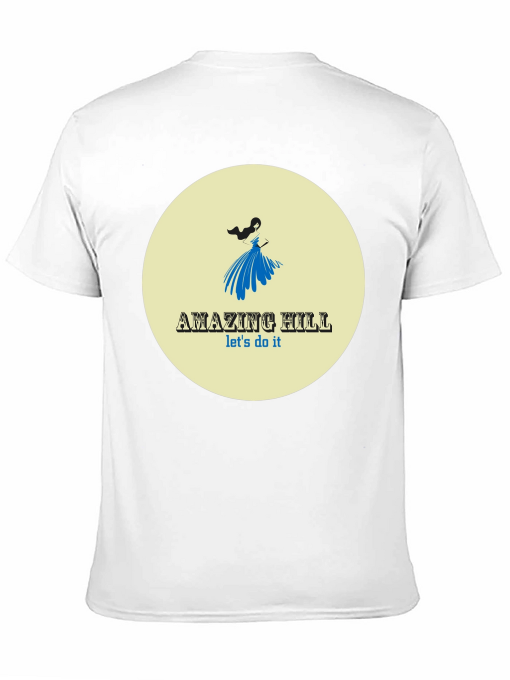 Amazing Hill T-Shirt Black Stylish Graphic Tee