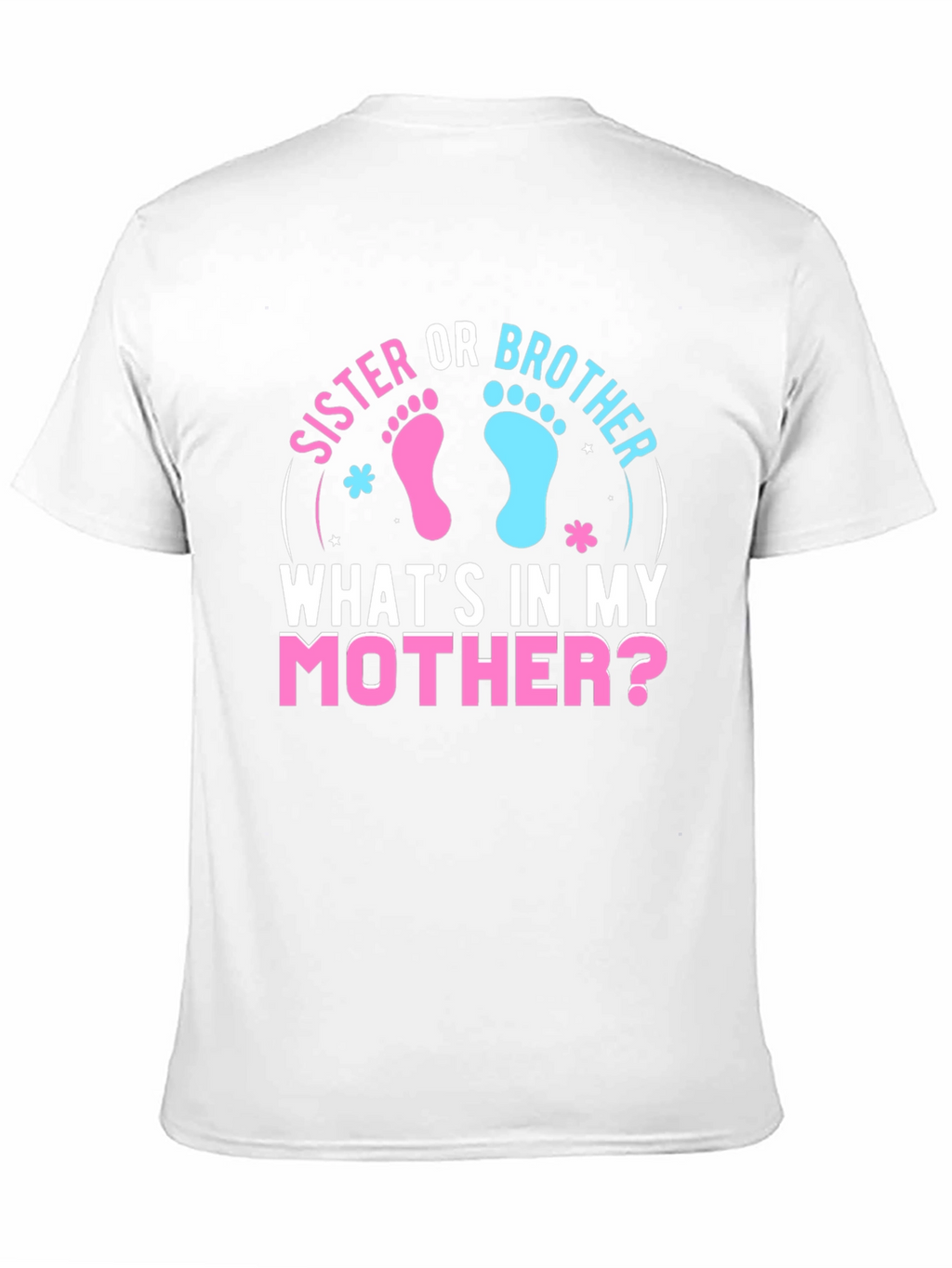 Sister Or Brother Gender Reveal T-Shirt