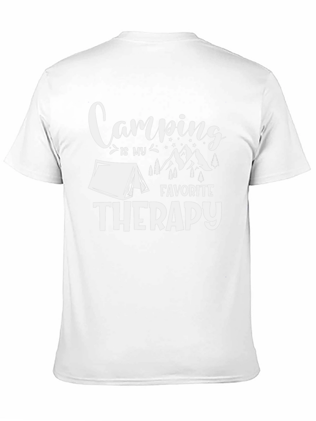 Camping is My Favorite Therapy T-Shirt