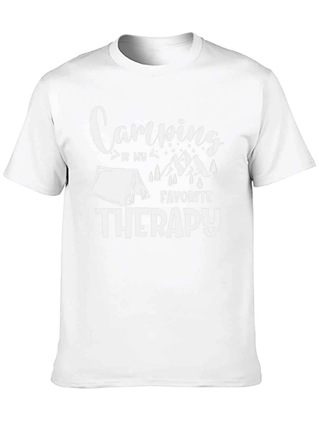 Camping is My Favorite Therapy T-Shirt