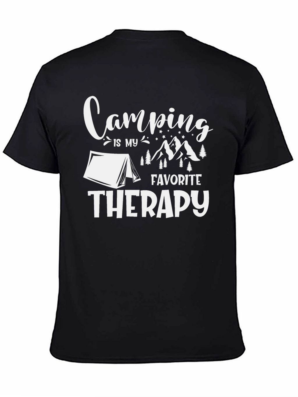 Camping is My Favorite Therapy T-Shirt