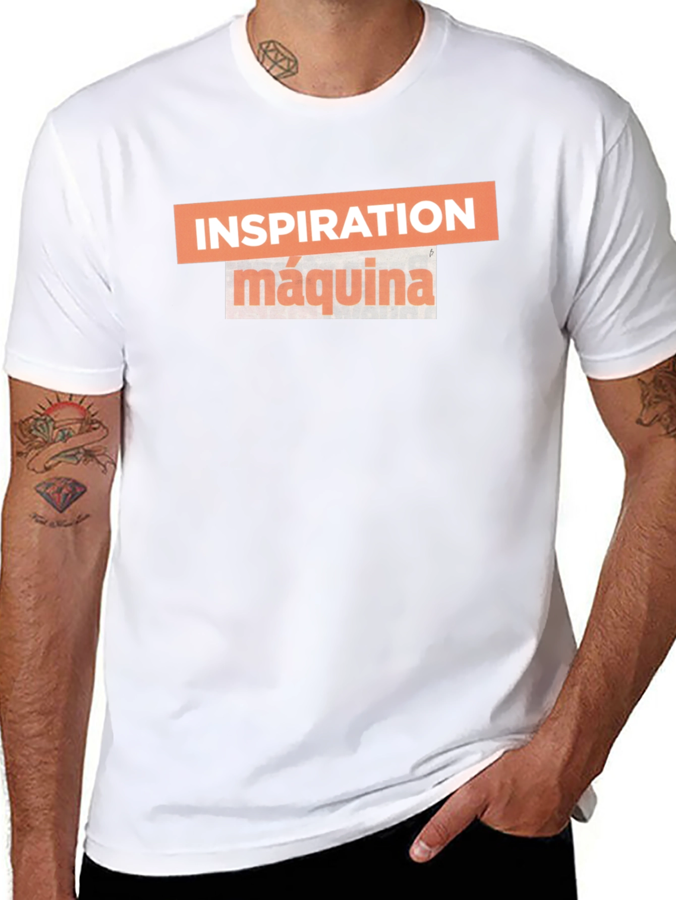 Inspiration Máquina Black Graphic Tee