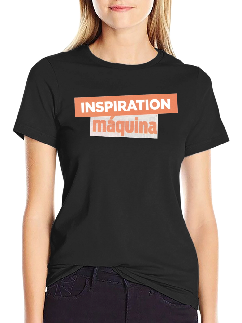 Inspiration Máquina Black Graphic Tee