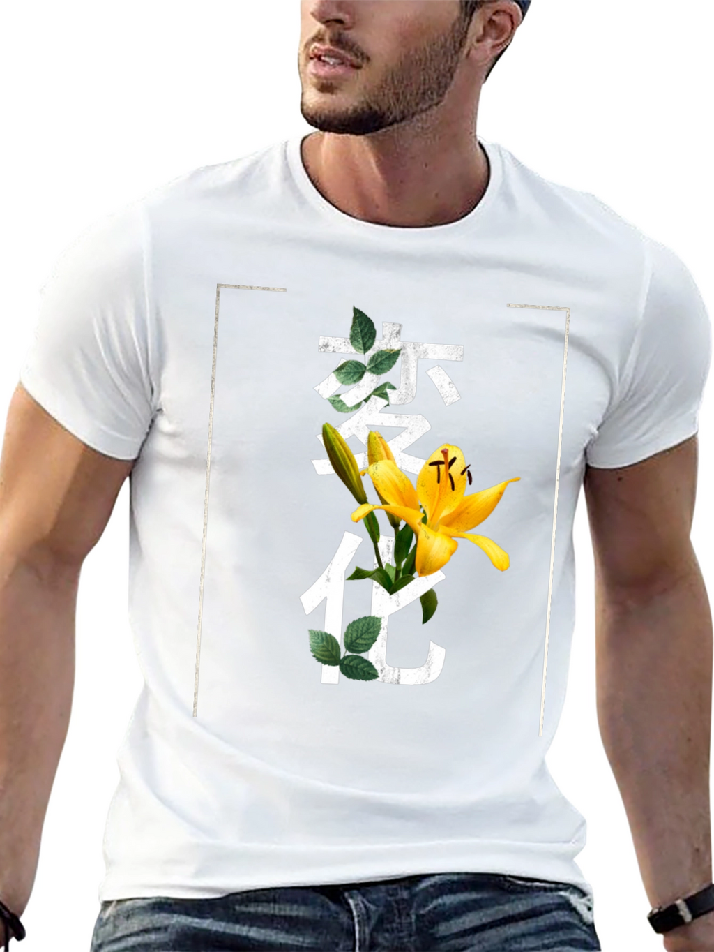 Floral Japanese Graphic T-Shirt