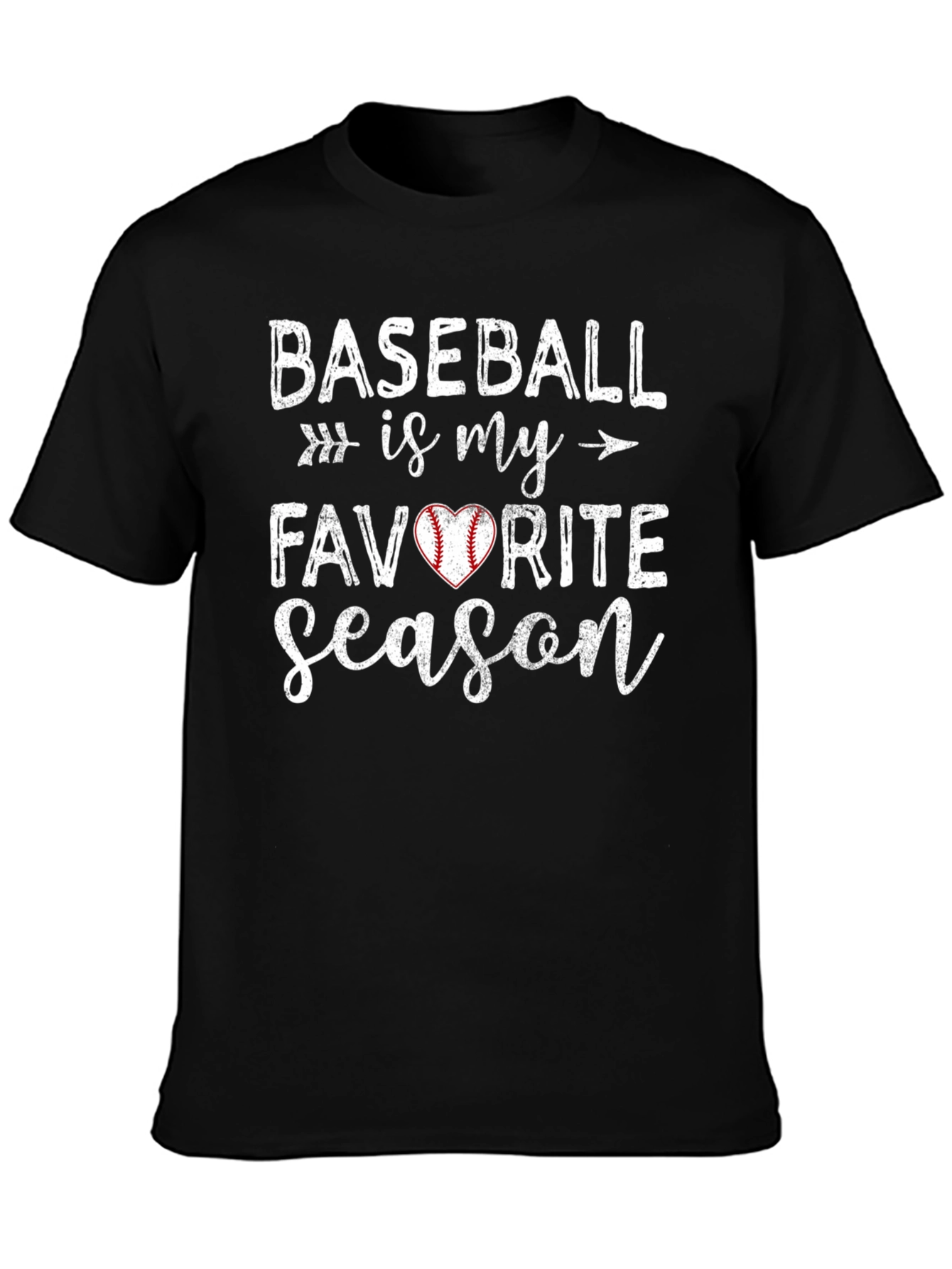 Baseball Is My Favorite Season T-Shirt