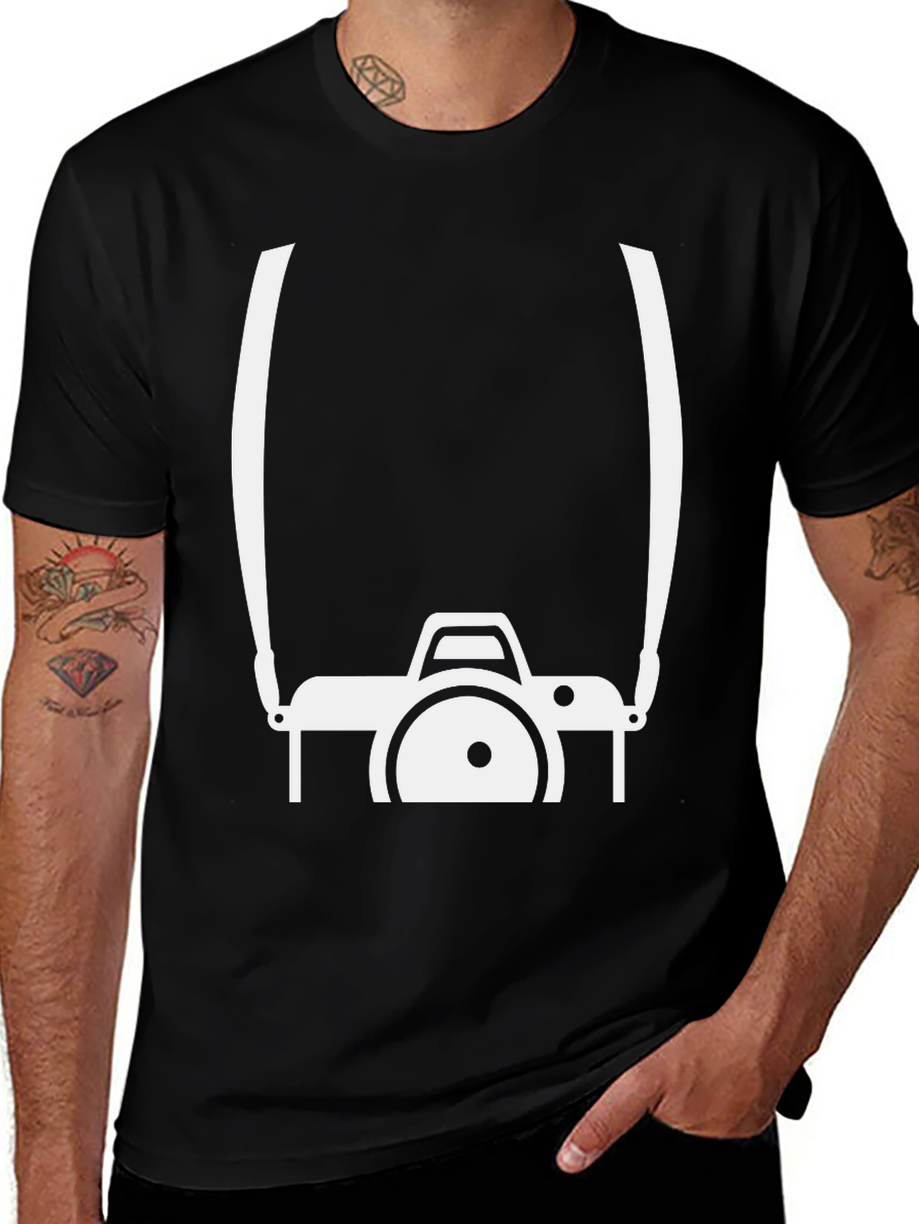 Camera Graphic T-Shirt