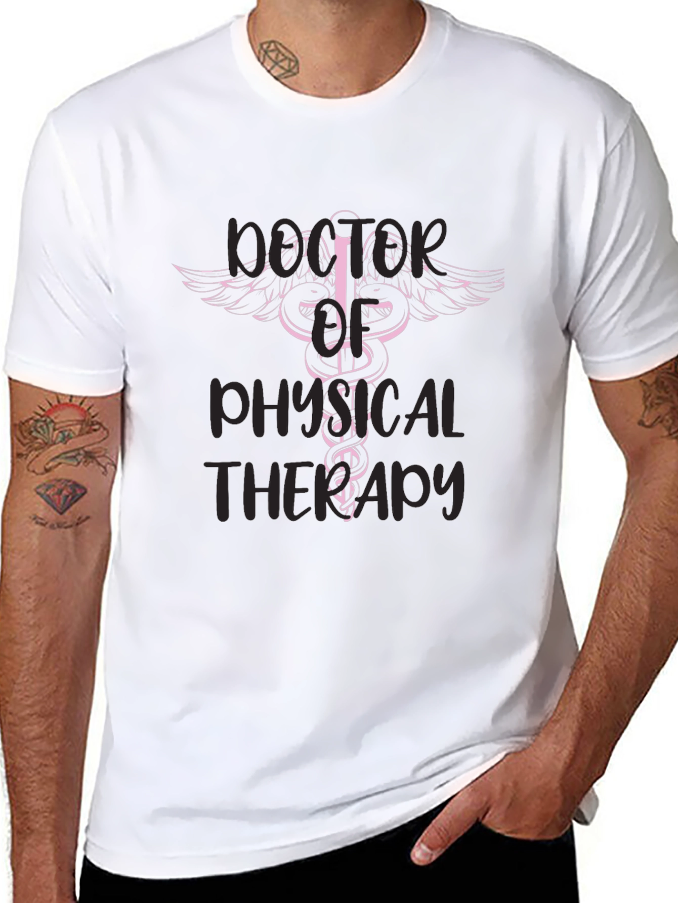 Doctor Physical Therapy Black Graphic Tee