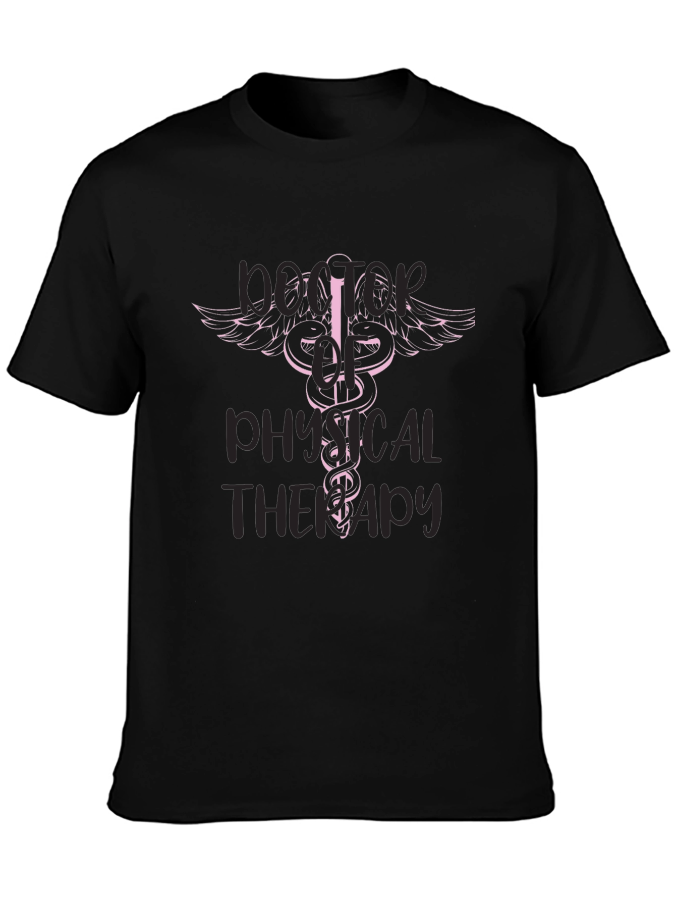 Doctor Physical Therapy Black Graphic Tee