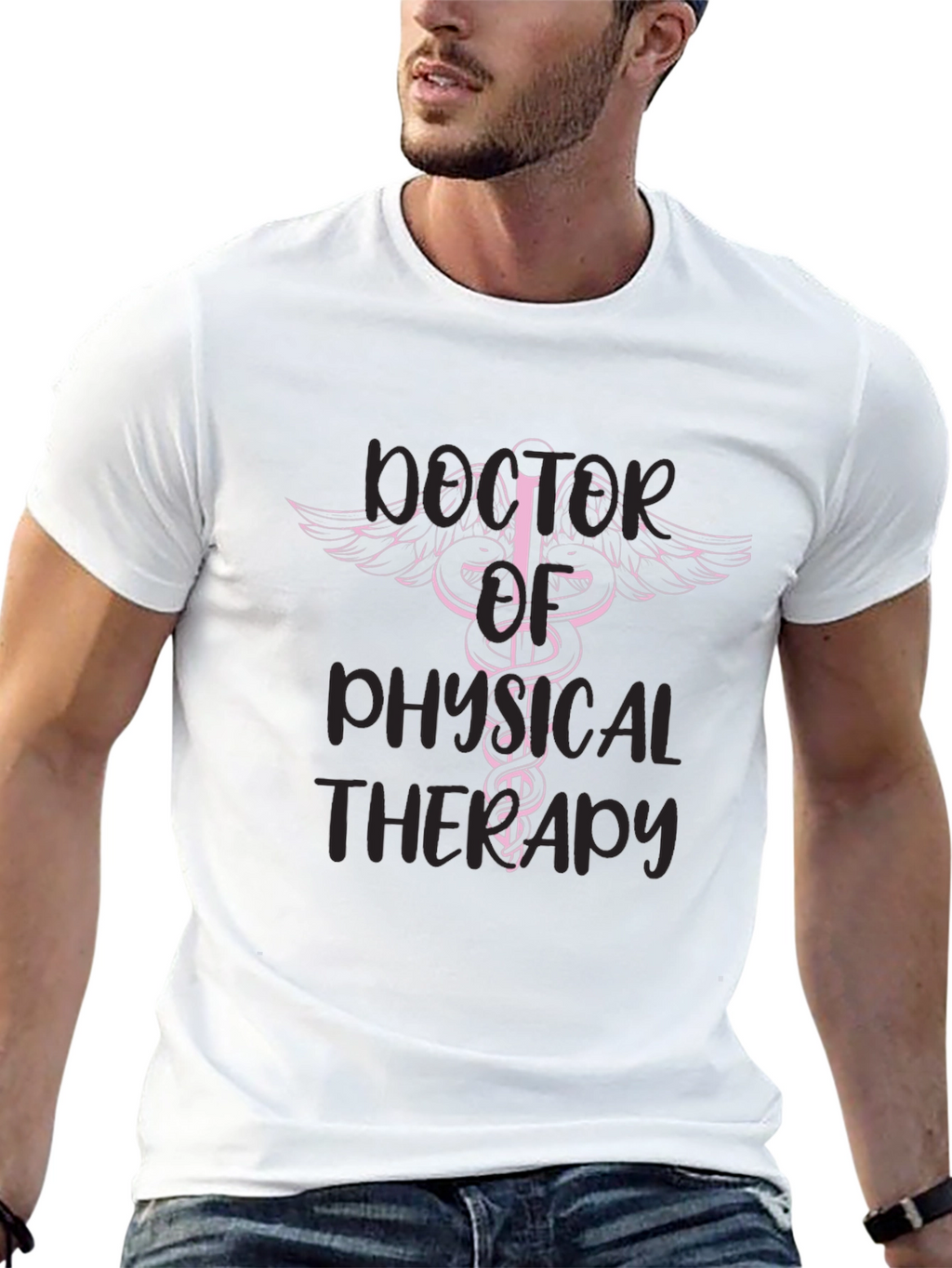Doctor Physical Therapy Black Graphic Tee