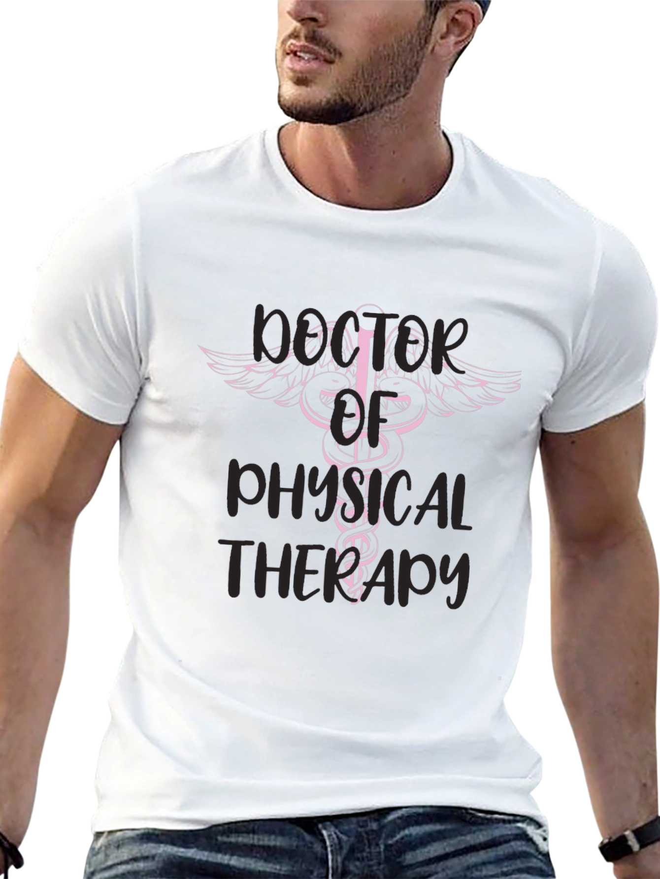 Doctor Physical Therapy Black Graphic Tee