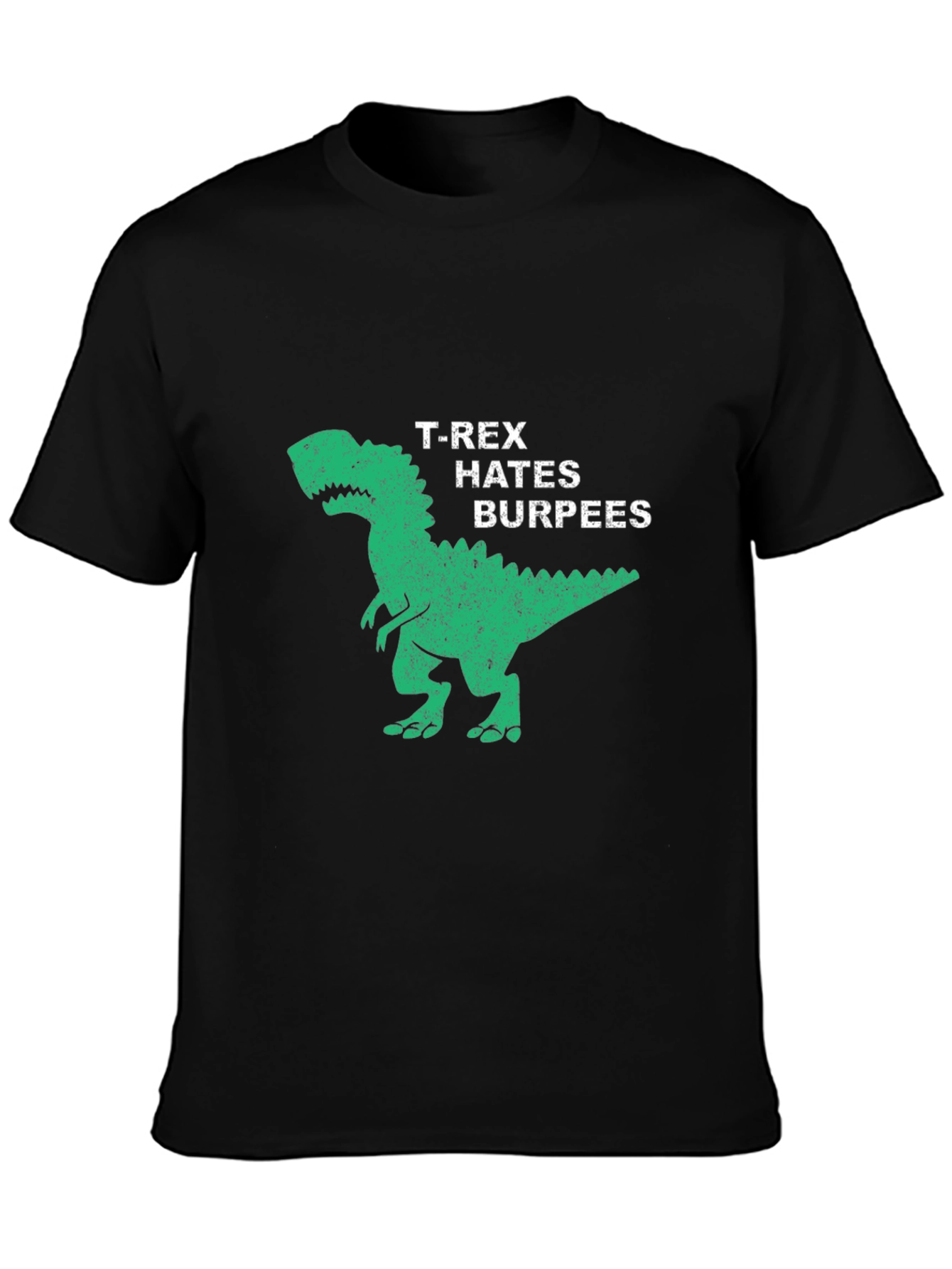 T-Rex Hates Burpees Graphic Tee