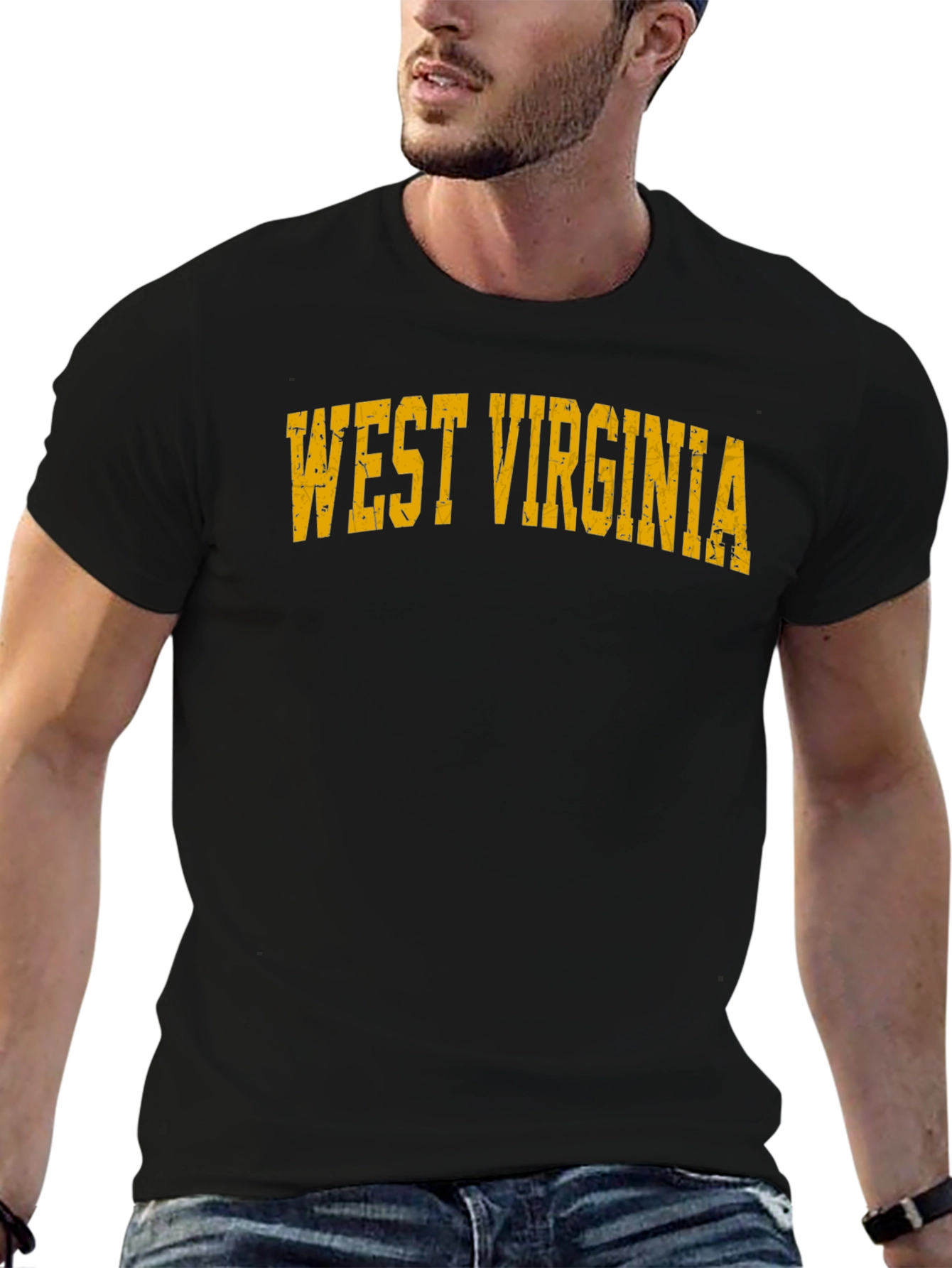 West Virginia Graphic Tee - Black