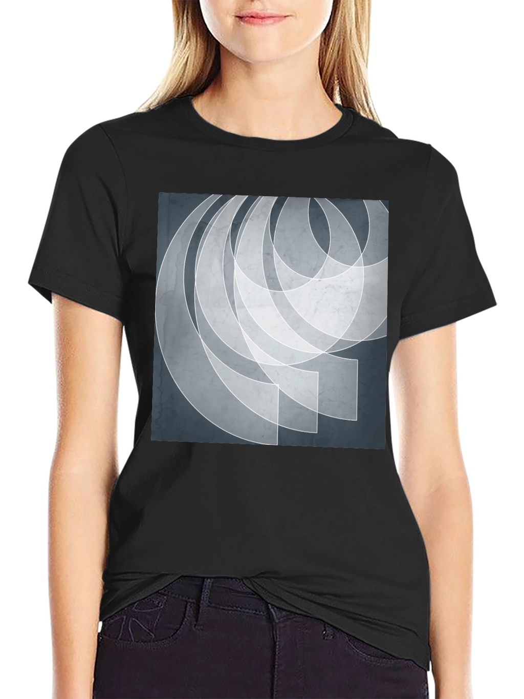 Abstract Graphic T-Shirt - Modern Artistic Tee