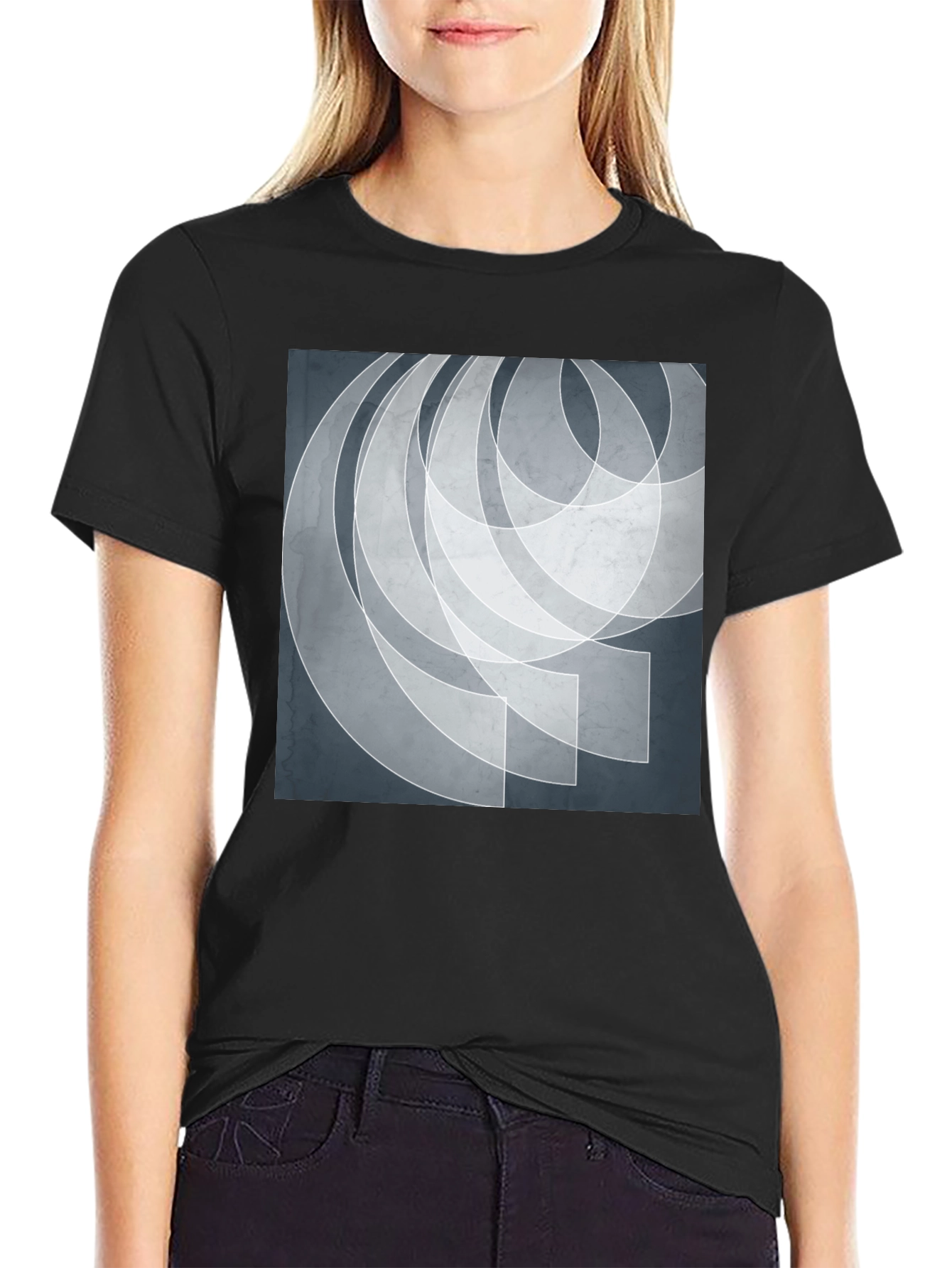 Abstract Graphic T-Shirt - Modern Artistic Tee
