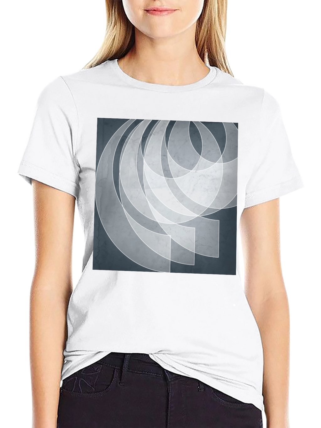 Abstract Graphic T-Shirt - Modern Artistic Tee