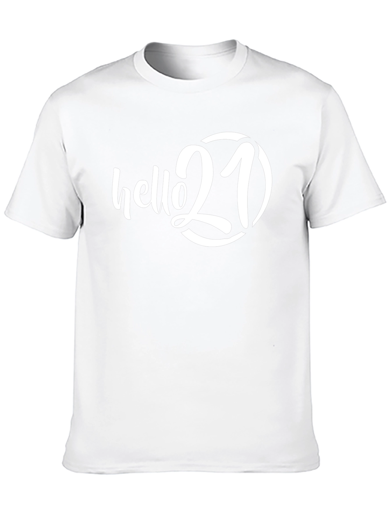 Hello 21 Birthday Celebration T-Shirt