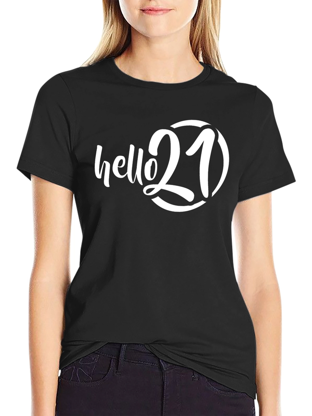 Hello 21 Birthday Celebration T-Shirt