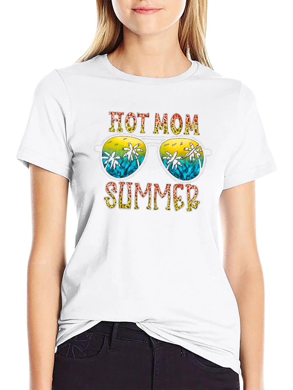 Hot Mom Summer Graphic Tee