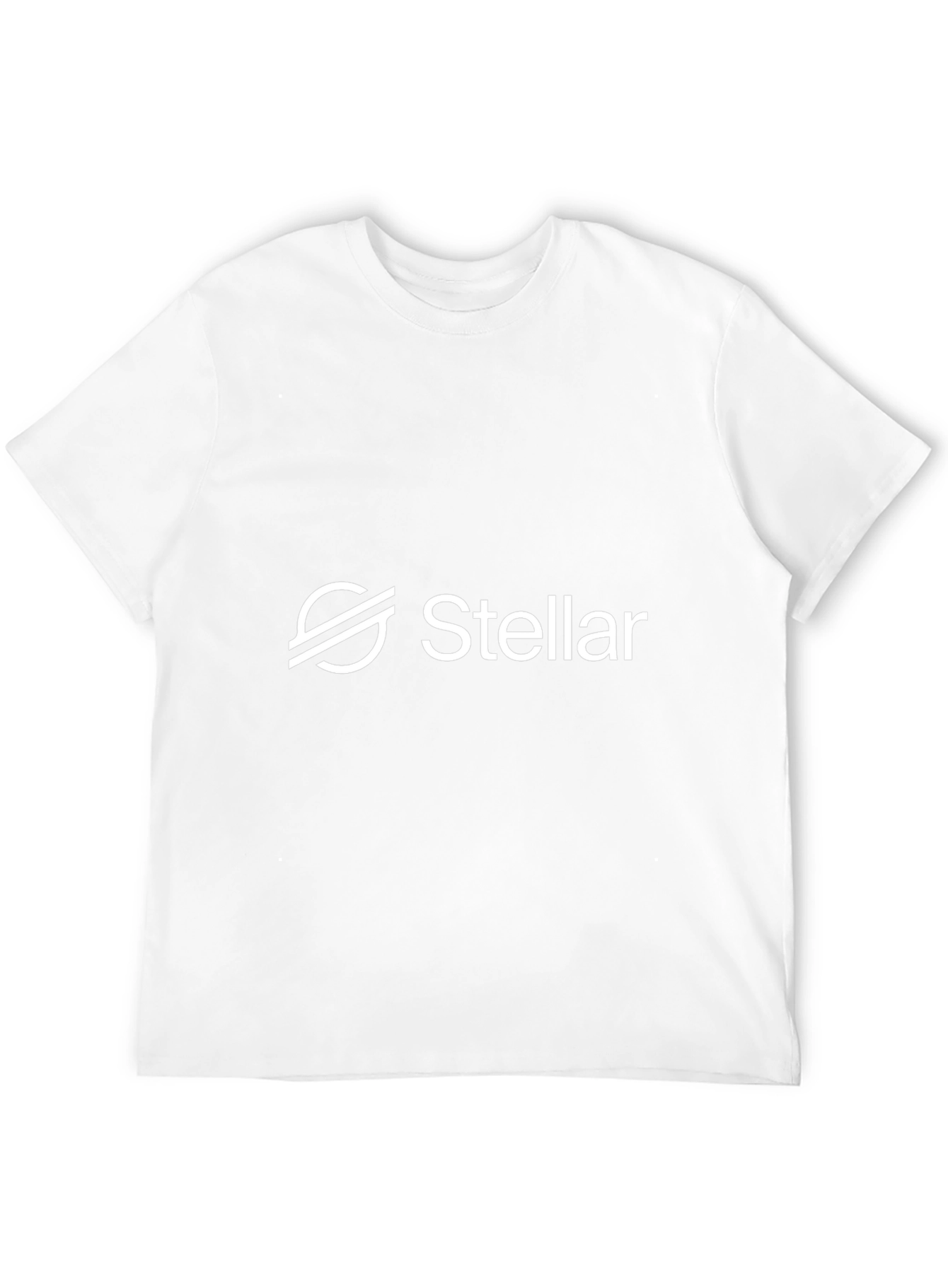 Stellar Logo Black T-Shirt - Cryptocurrency Apparel
