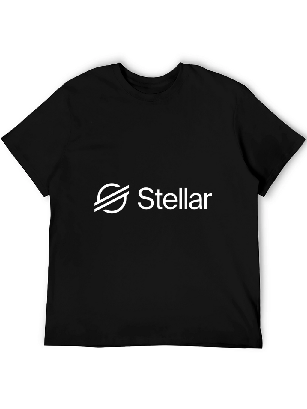 Stellar Logo Black T-Shirt - Cryptocurrency Apparel