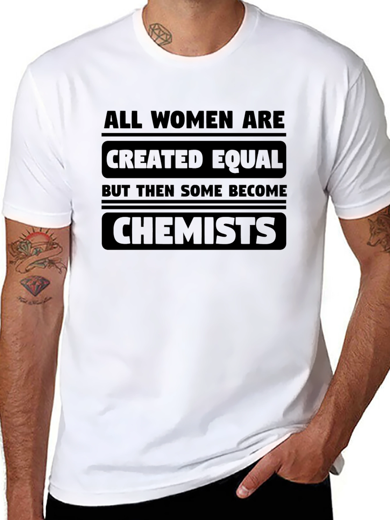 All Women Are Chemists Graphic T-Shirt