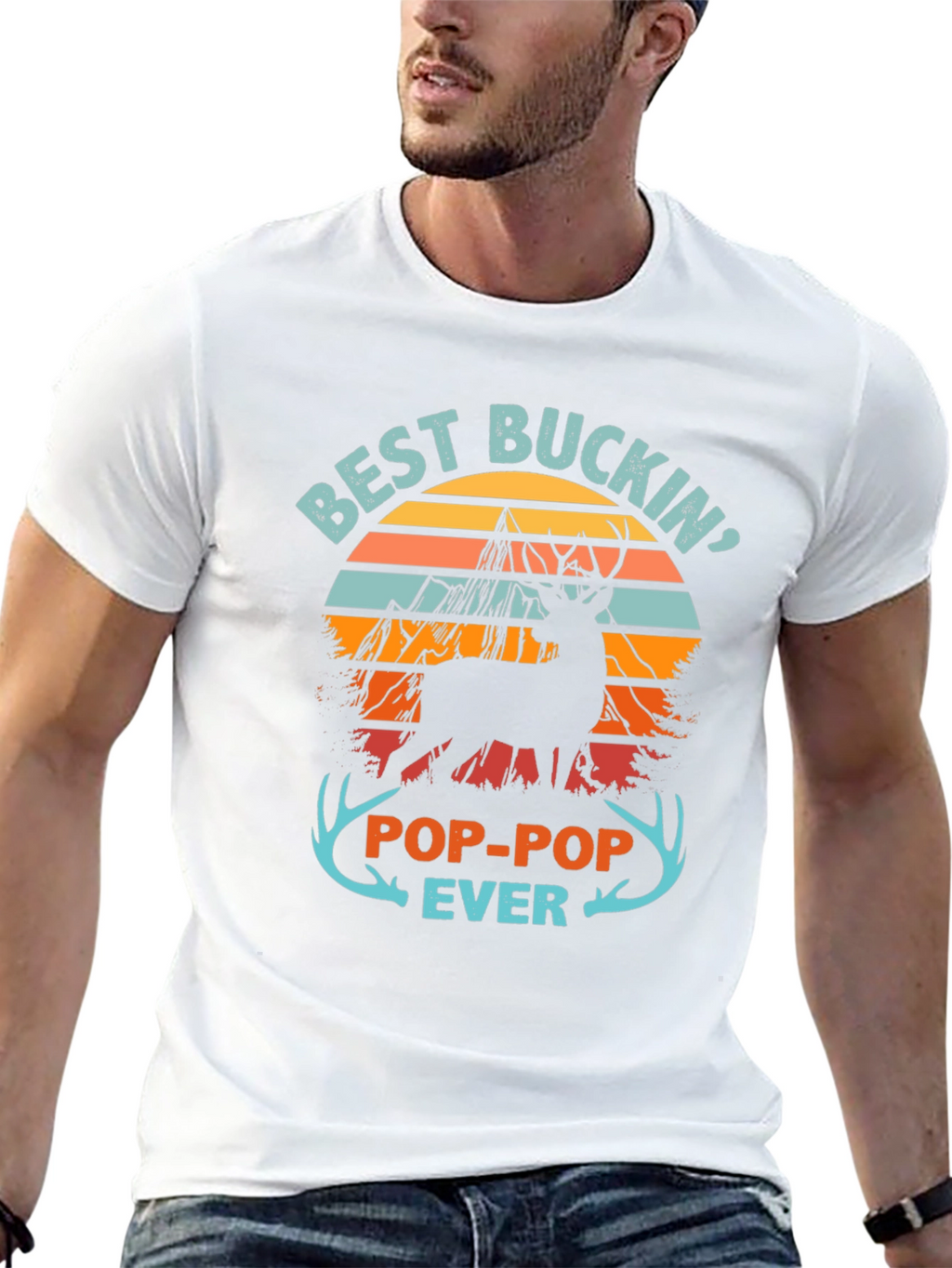 Best Buckin Pop-Pop Ever T-Shirt