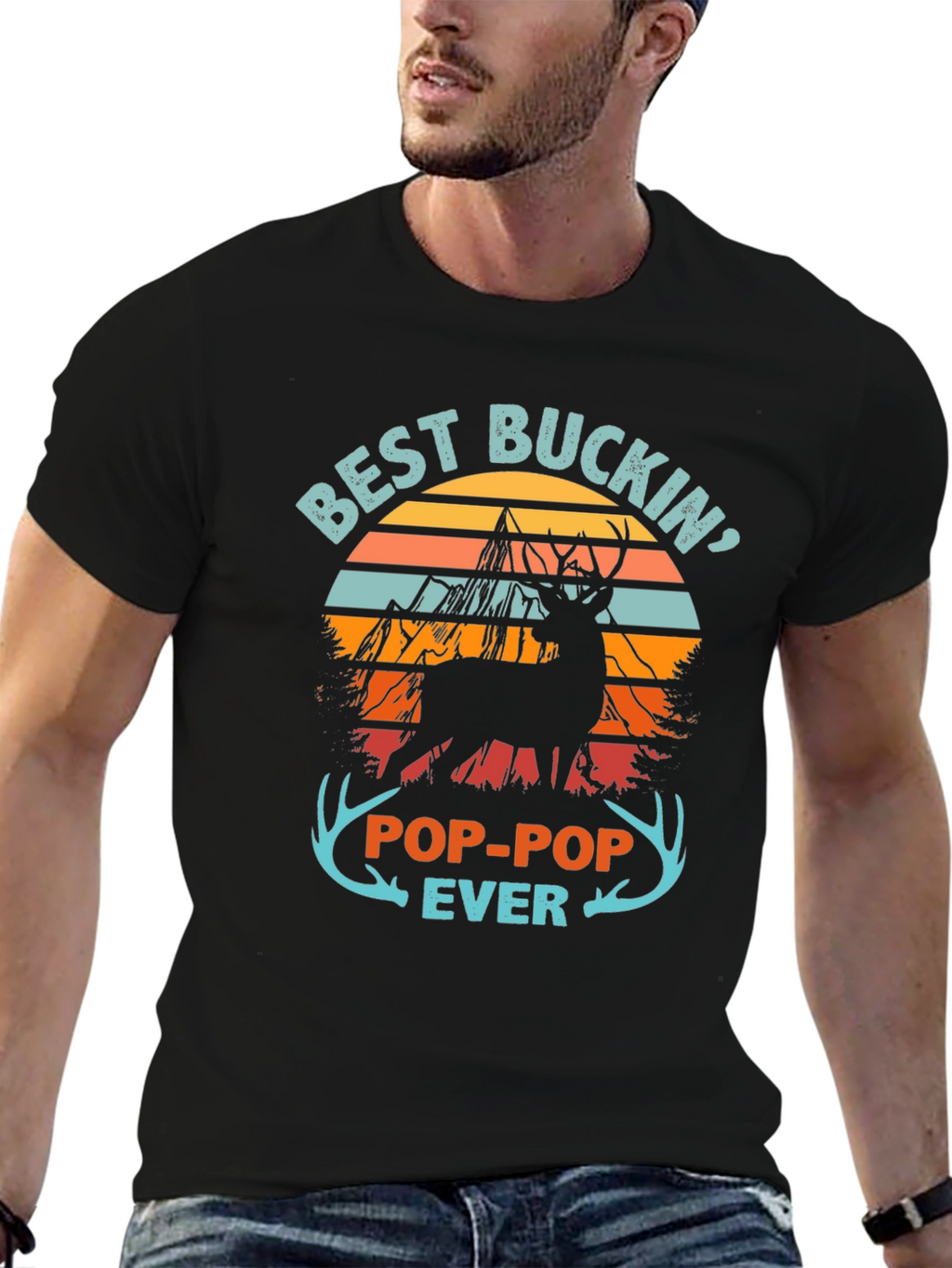 Best Buckin Pop-Pop Ever T-Shirt