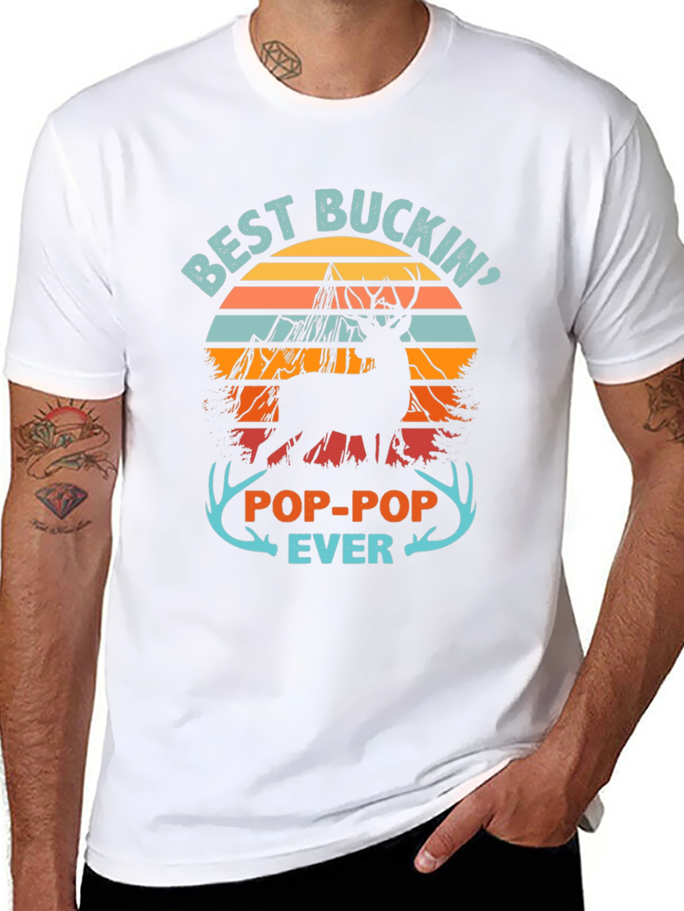 Best Buckin Pop-Pop Ever T-Shirt