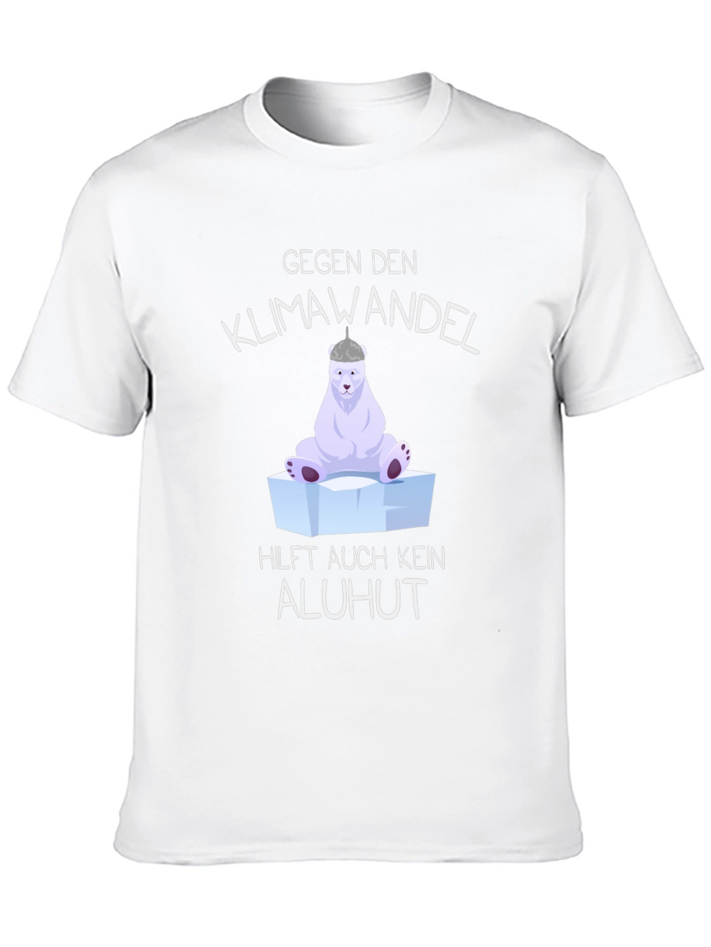 Climate Change T-Shirt - Polar Bear Graphic