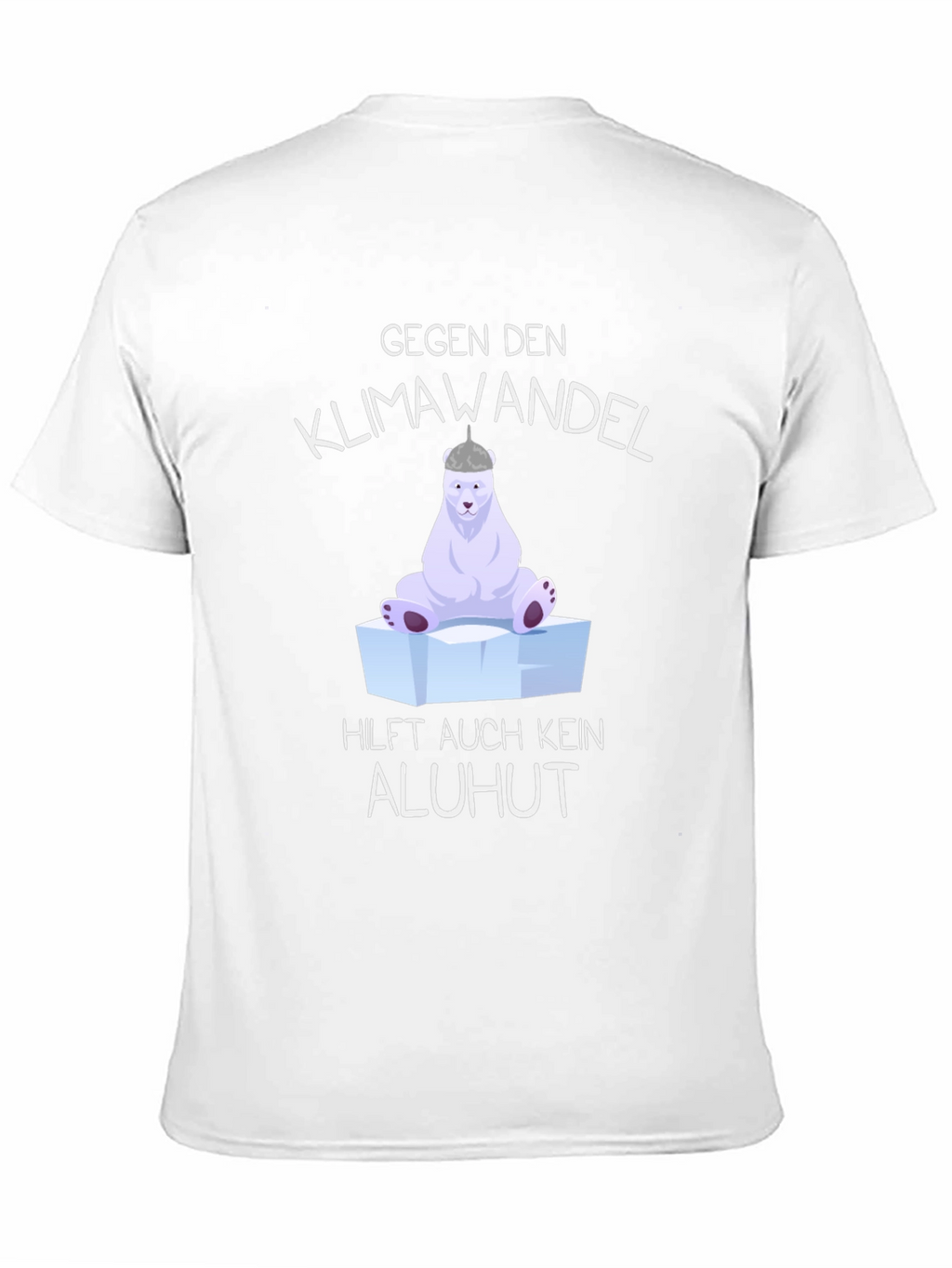 Climate Change T-Shirt - Polar Bear Graphic