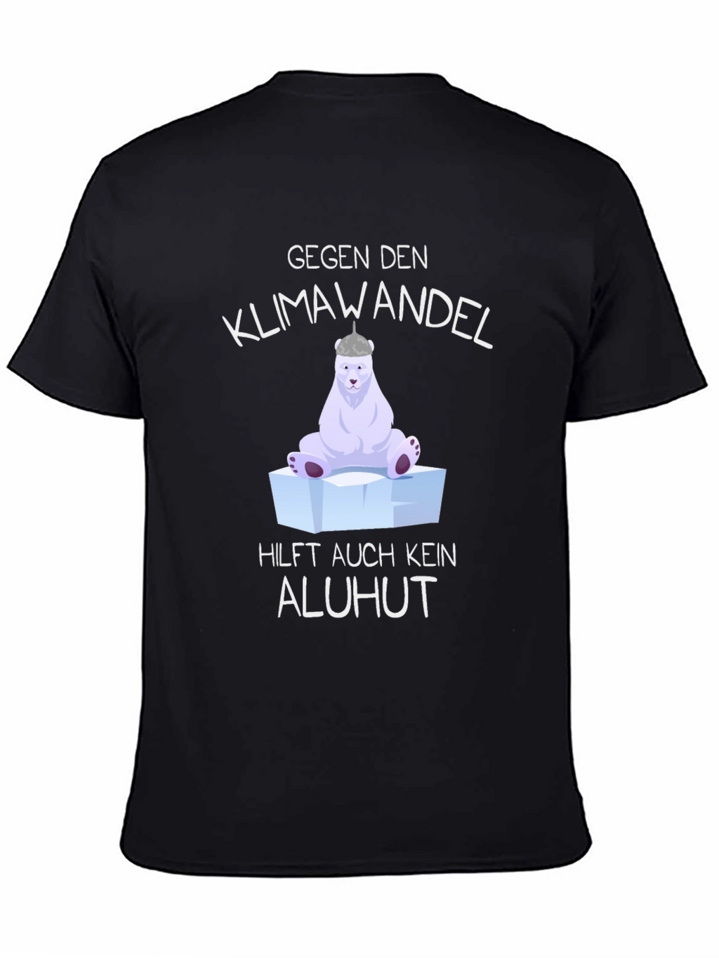 Climate Change T-Shirt - Polar Bear Graphic