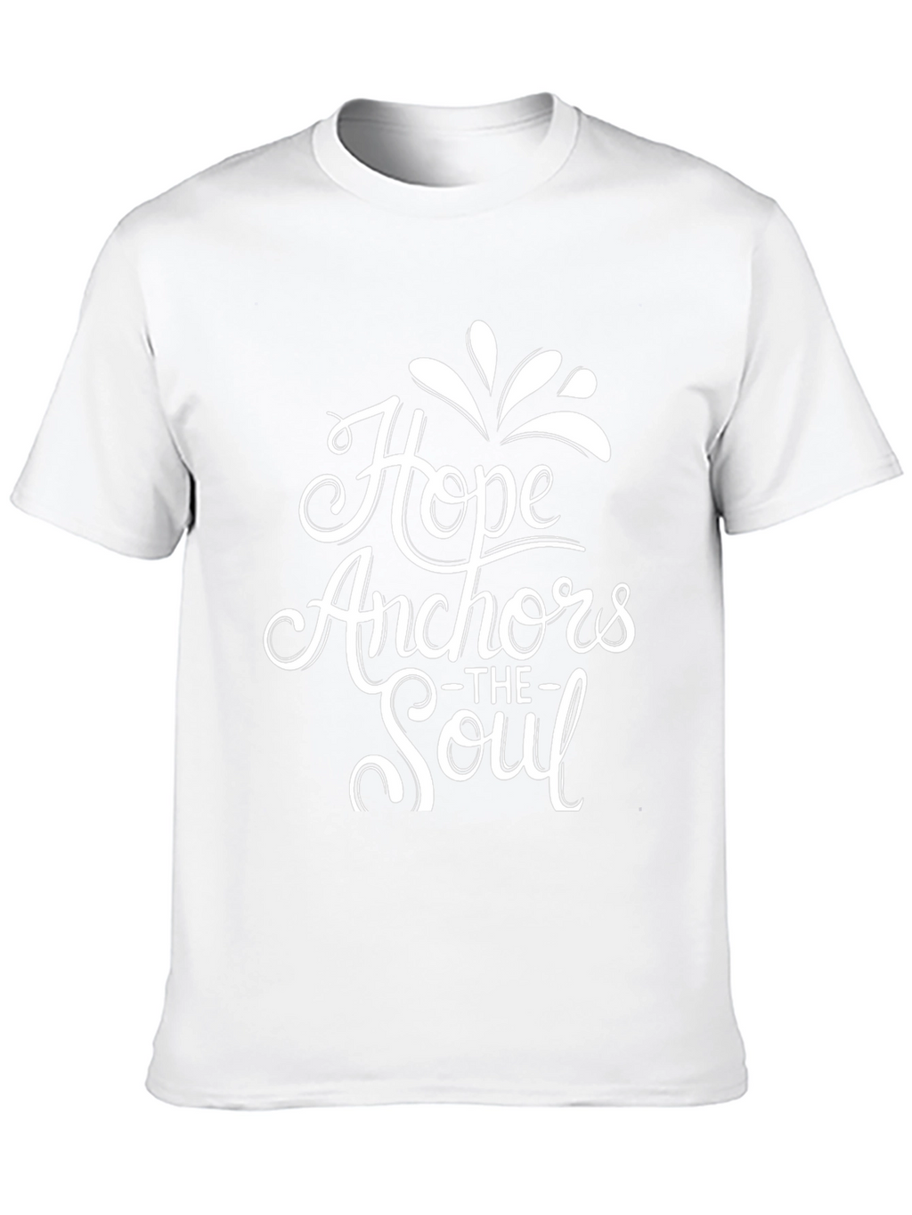 Hope Anchors The Soul Black T-Shirt