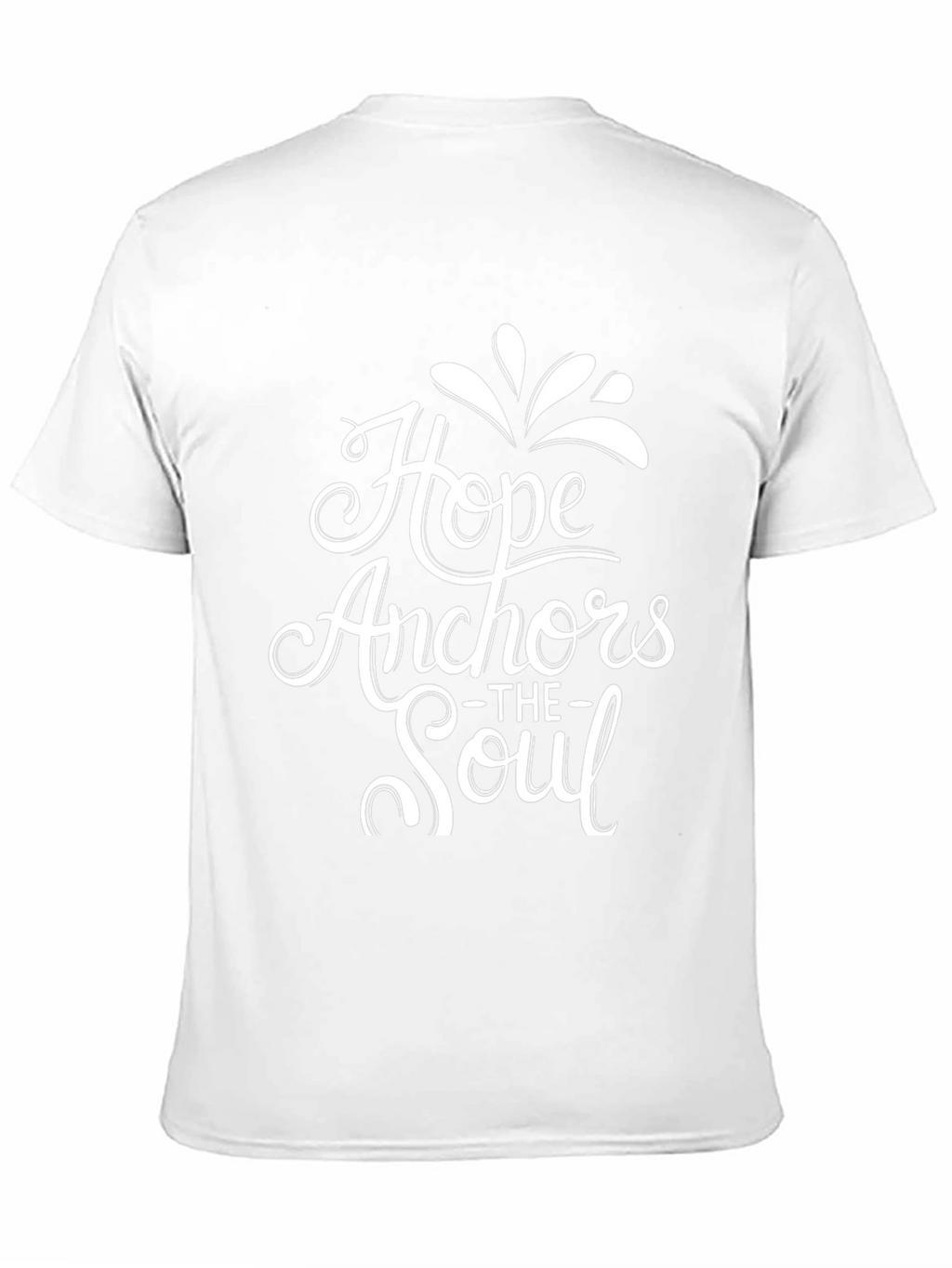 Hope Anchors The Soul Black T-Shirt