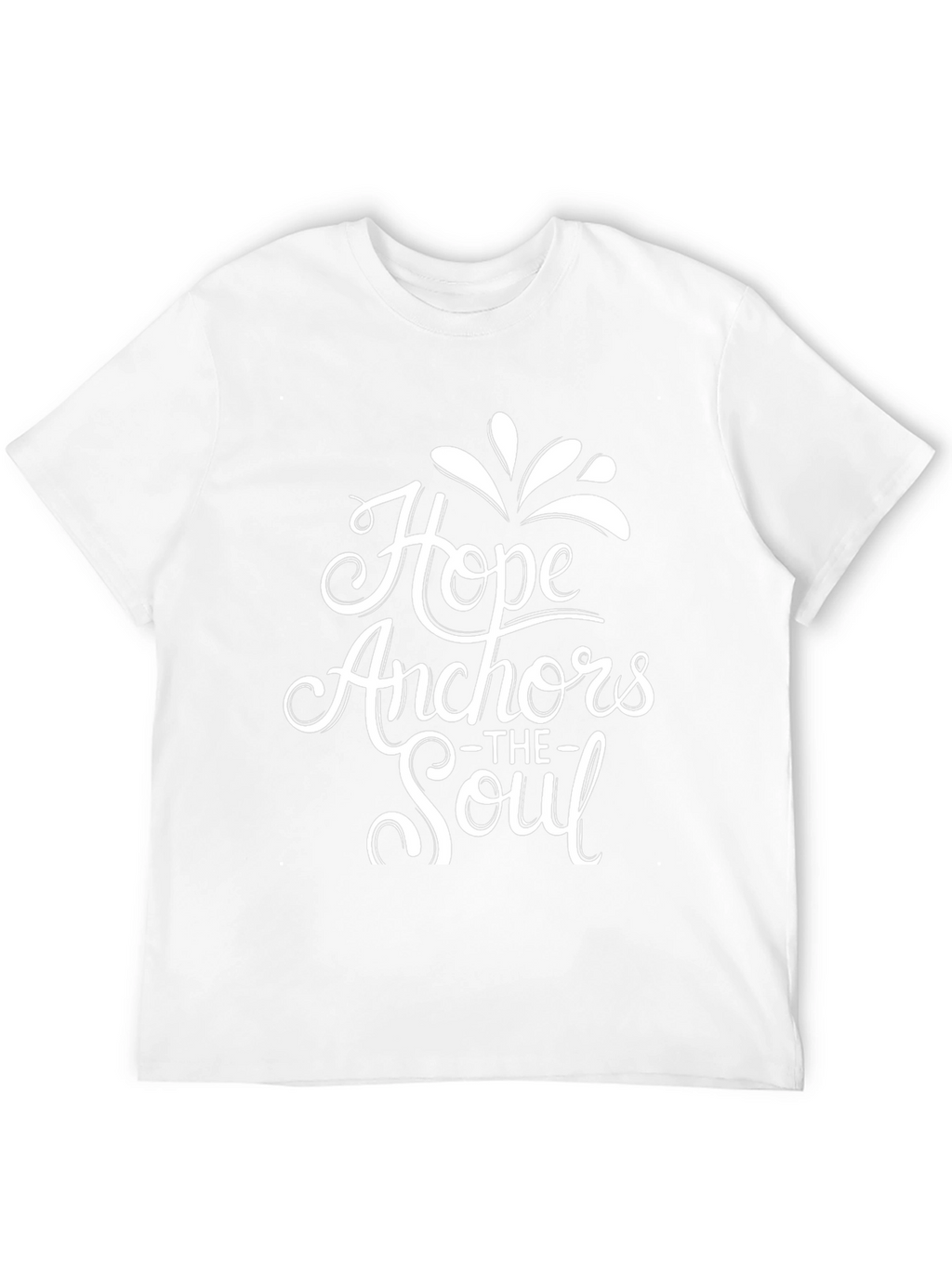 Hope Anchors The Soul Black T-Shirt