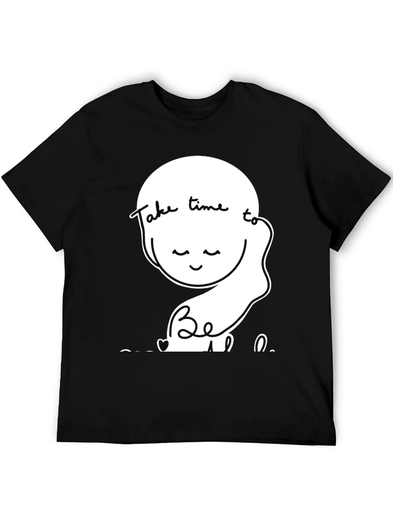 Relaxed Fit T-Shirt Take Time To Be Kind