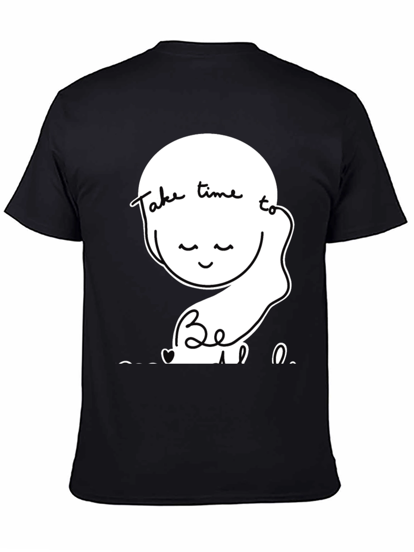 Relaxed Fit T-Shirt Take Time To Be Kind