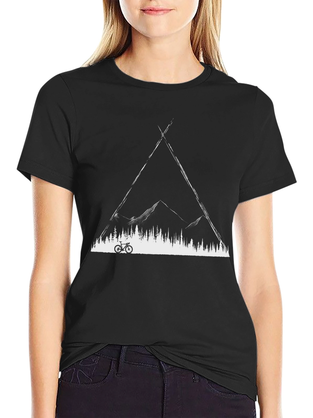 Mountain Biking Graphic Tee