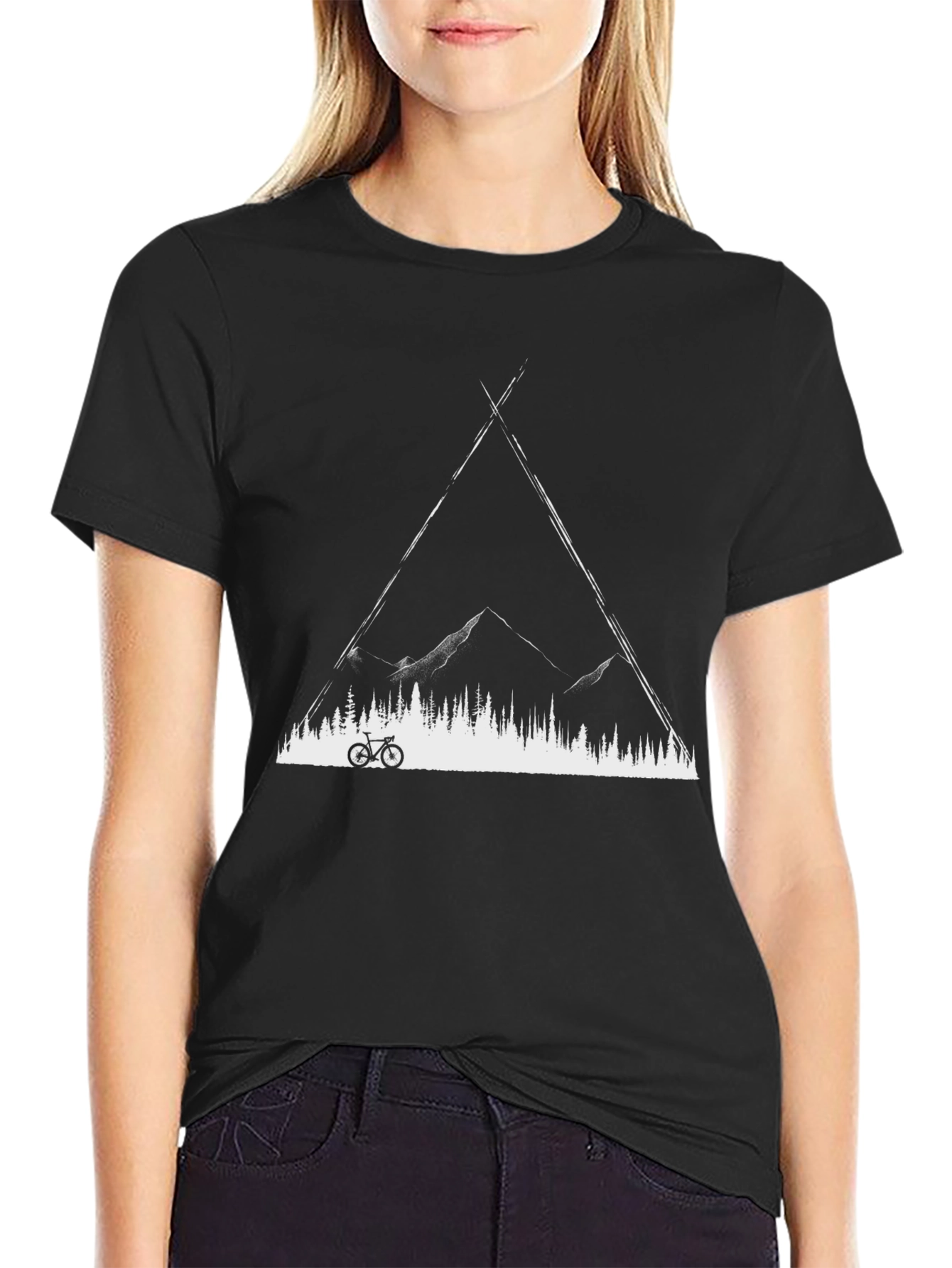 Mountain Biking Graphic Tee