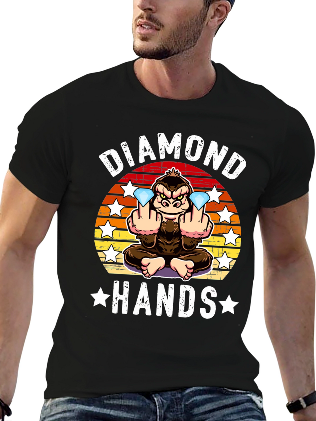 Diamond Hands Gorilla T-Shirt