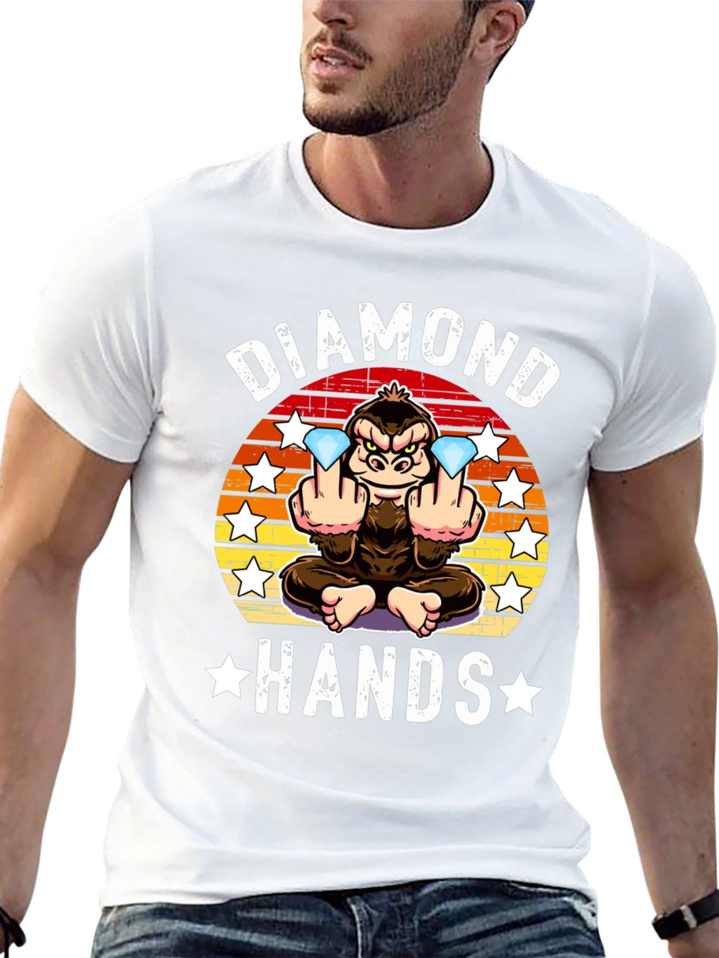Diamond Hands Gorilla T-Shirt