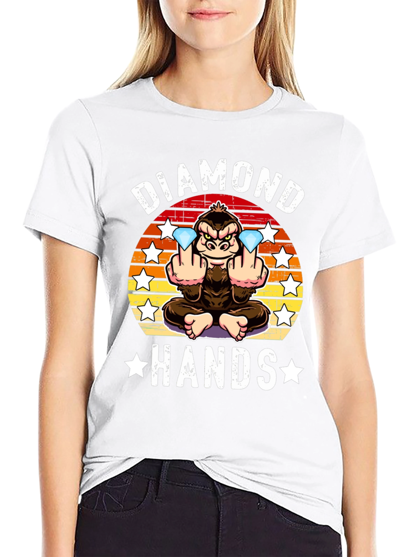 Diamond Hands Gorilla T-Shirt
