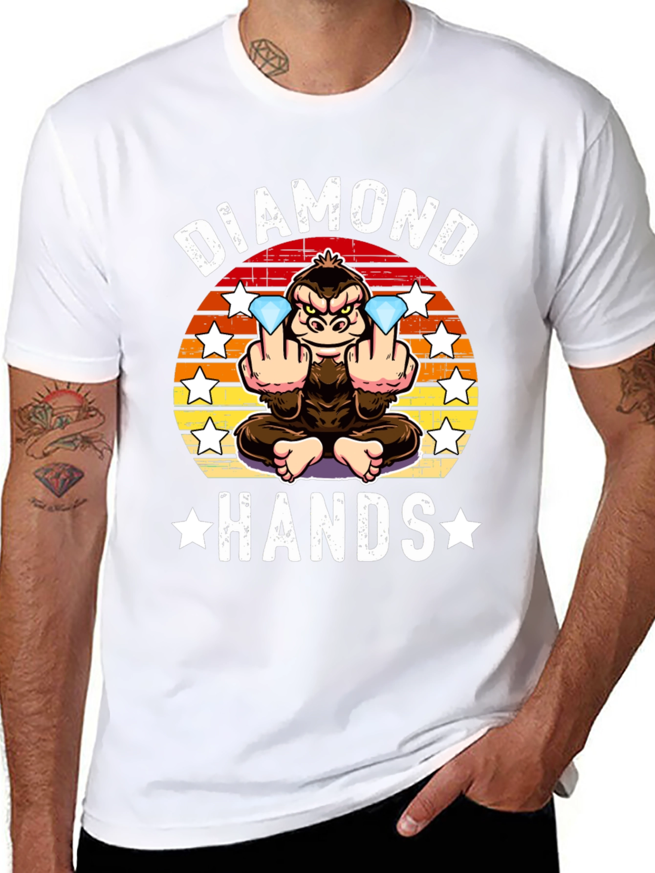 Diamond Hands Gorilla T-Shirt