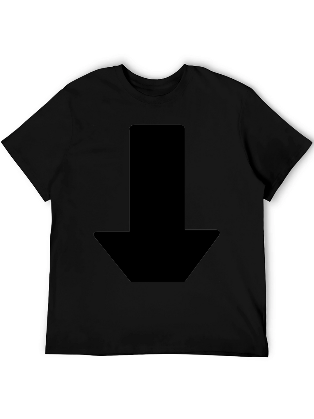 Black Arrow Graphic Tee - Stylish & Modern Design