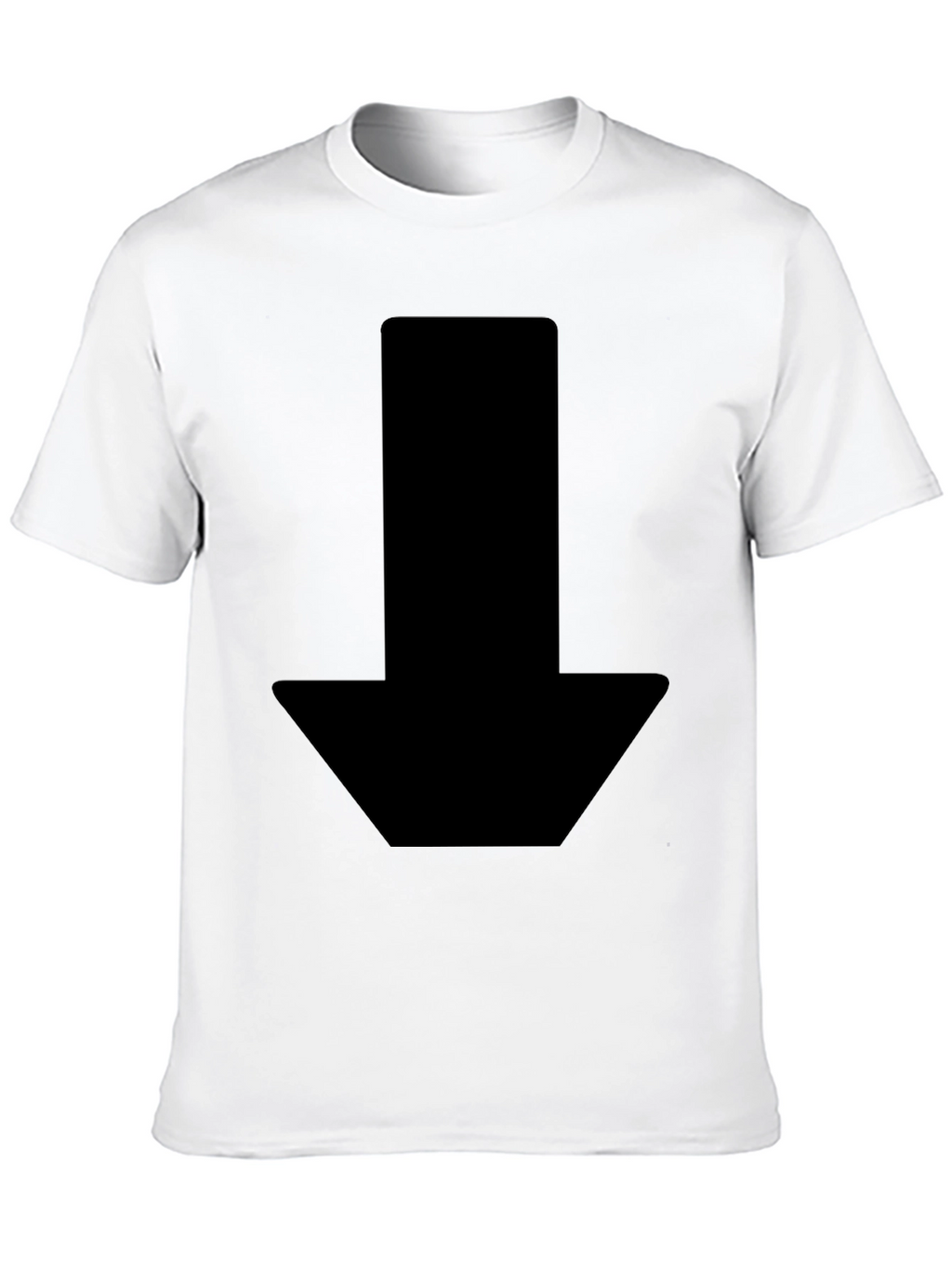 Black Arrow Graphic Tee - Stylish & Modern Design