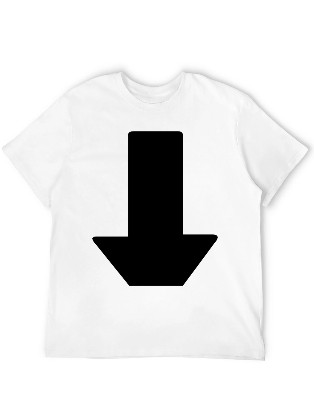 Black Arrow Graphic Tee - Stylish & Modern Design