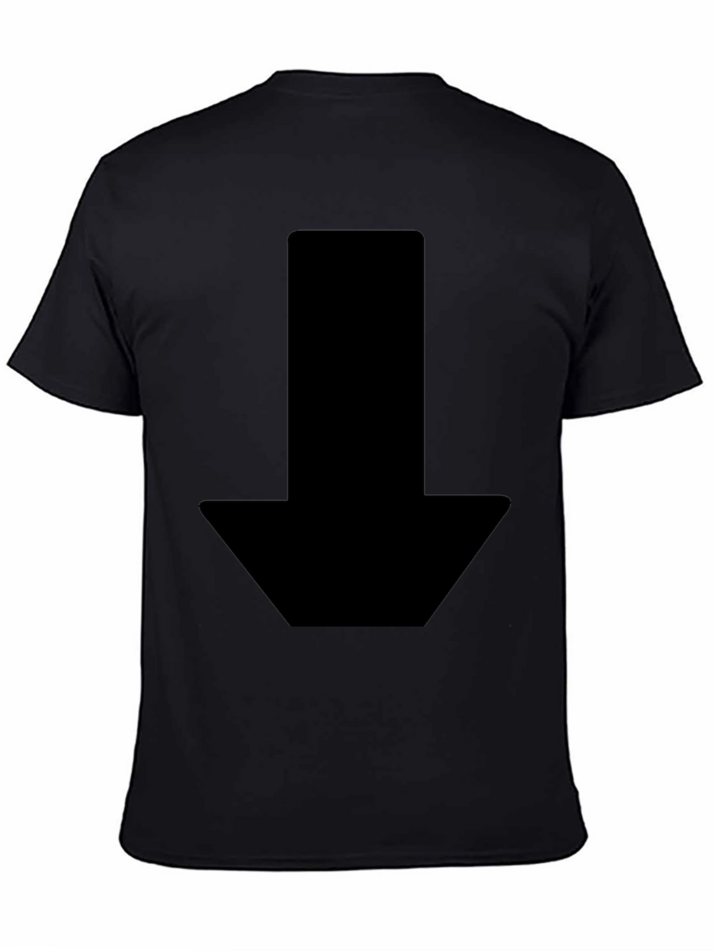 Black Arrow Graphic Tee - Stylish & Modern Design